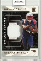 2022 Panini Black  Pierre Strong Jr. Rookie Influx Memorabilia Copper 45/50