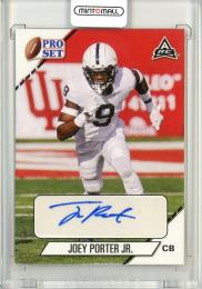 2021 Leaf  Pro Set  Joey Porter Jr. Rookie Autograph