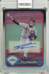 2024 Topps NPB Chrome 藤浪晋太郎 直筆サインカード 阪神タイガース