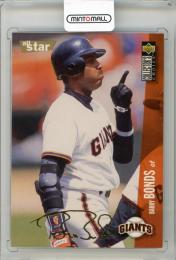 1996 UPPER DECK Collector's Choice Barry Bonds Silver Signature #300 San Francisco Giants