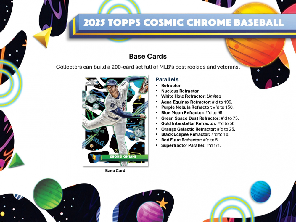 【未開封シュリンク付き！】2023 Topps Cosmic Chrome 2023-24 TOPPS COSMIC CHROME HOBBY BOX（送料無料） : トレカショップ