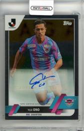 2023 TOPPS J-league Flagship サガン鳥栖 直筆サインカード ブラックパラレル版  小野裕二 【04/10】
