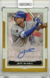 2020 Topps Five Star Jeff McNeil Autographs Gold #FSAJM【04/10】