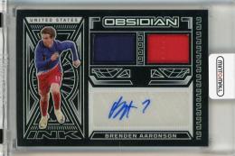 2023-24 Panini Obsidian Brenden Aaronson Dual Jersey Ink Auto #30【58/99】