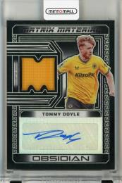 2023-24 Panini Obsidian Tommy Doyle Matrix Material Autographs #33【56/99】