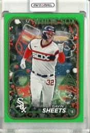 2024 Topps Holiday Mega Box Gavin Sheets #H93 Green Glitter【5/5】《ラストナンバー!》 White Sox