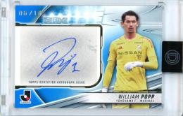 2024 TOPPS Jリーグ DELUXE ポープ・ウィリアム #DA-WP 直筆サインカード AUTOGRAPH CARD Blue Parallel【06/10】