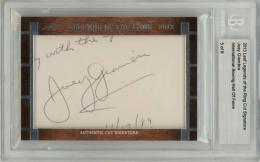 2013 Leaf Legends of the Ring Joey Giambra Cut Signature Auto【5/8】《ケースに傷あり》