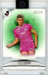 2024 TOPPS Jリーグ DELUXE　西尾隆矢  #6 Base Card Green Parallel【01/15】《1stナンバー》 セレッソ大阪