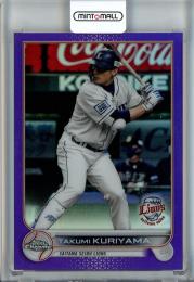 2022 Topps NPB Chrome  埼玉西武 栗山巧 Base, Purple Parallel 050/299