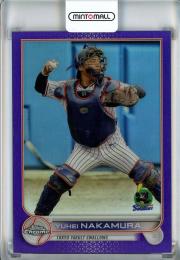 2022 Topps NPB Chrome  東京ヤクルト 中村悠平 Base, Purple Parallel 054/299