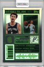 2025 Topps Flagship Basketball Victor Wembanyama Scan and Slam Holo San Antonio Spurs