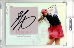 2025 EPOCH JLPGA TOP PLAYERS 小林光希 #HAG-32 HEROINEオートグラフ 直筆サインカード 【2/6】