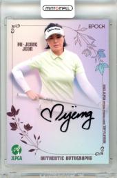 2025 EPOCH JLPGA TOP PLAYERS 全美貞 #AG-42 直筆サインカード 【50/93】