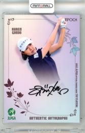 2025 EPOCH JLPGA TOP PLAYERS 権藤可恋 #AG-58 直筆サインカード 【55/63】