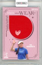 2025 EPOCH JLPGA TOP PLAYERS 河本結 #HM-06 HEROINEメモラビリア ウエアカード【2/5】