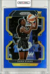 2022 Panini WNBA Prizm  Dana Evans Rookie Blue Prizm 116/149