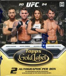 UFC 2024 TOPPS GOLD LABEL HOBBY