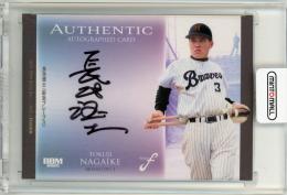 2025 BBM FUSION 長池徳二 直筆サインカード【09/90】