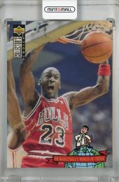 1994-95 Upper Deck Collector's Choice International Michael Jordan French Gold Signature #402 ※初期傷あり Chicago Bulls