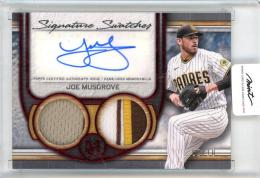 2023 Topps Museum Collection	Joe Musgrove	Autograph	02/10