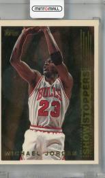 1995-96 Topps Michael Jordan Show Stoppers #SS1 ※傷・裏面へこみあり Chicago Bulls