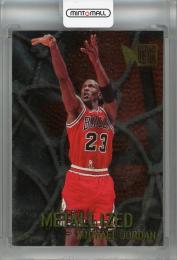 1996-97 Fleer Metal Michael Jordan Metallized #128 ※傷・白かけ・裏面シワあり Chicago Bulls