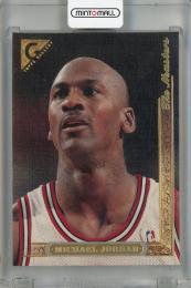 1995-96 Topps Gallery Michael Jordan #10 ※傷あり Chicago Bulls