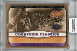 2001-02 Fleer Authentix Kobe Bryant Courtside Classics #11 Los Angeles Lakers