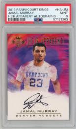 2016-17 PANINI Court Kings Jamal Murray Heir Apparent Autographs #HA-JM 150枚限定【142/150】【PSA9】《MINT》Denver Nuggets