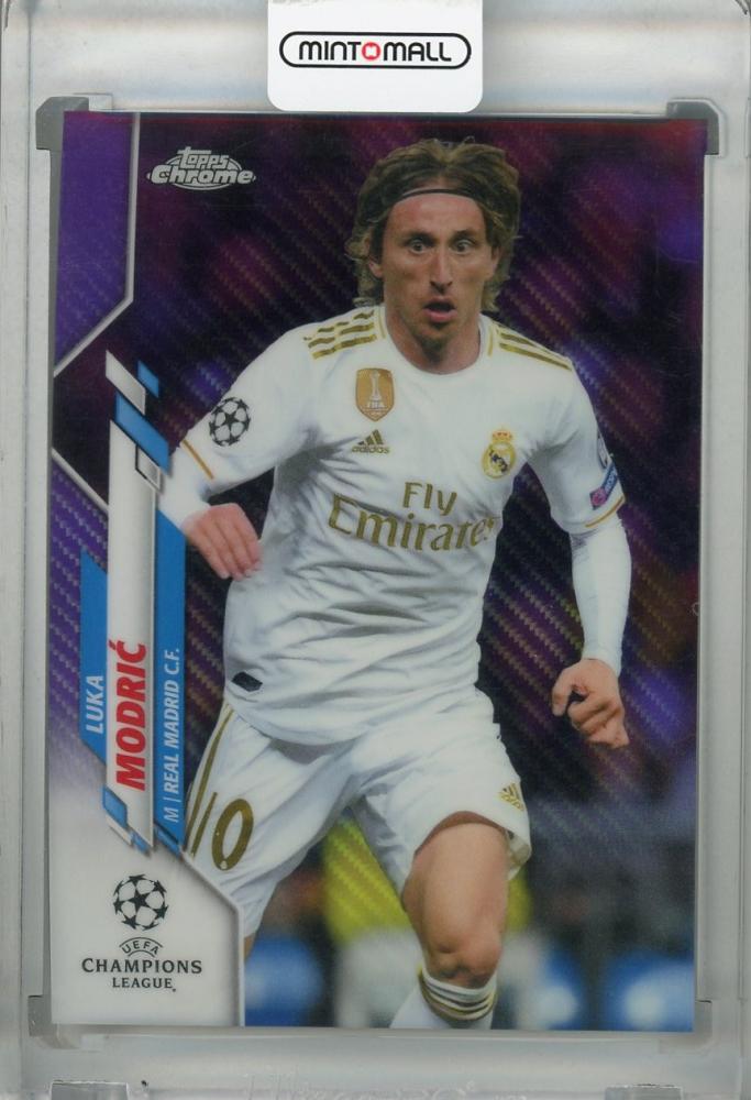 ミントモール / MINT 浦和店 / 2019-20 Topps Chrome UEFA Champions League Real Madrid  C.F. Luka Modric Base Purple Purple Carbon Fiber(パラレル版)