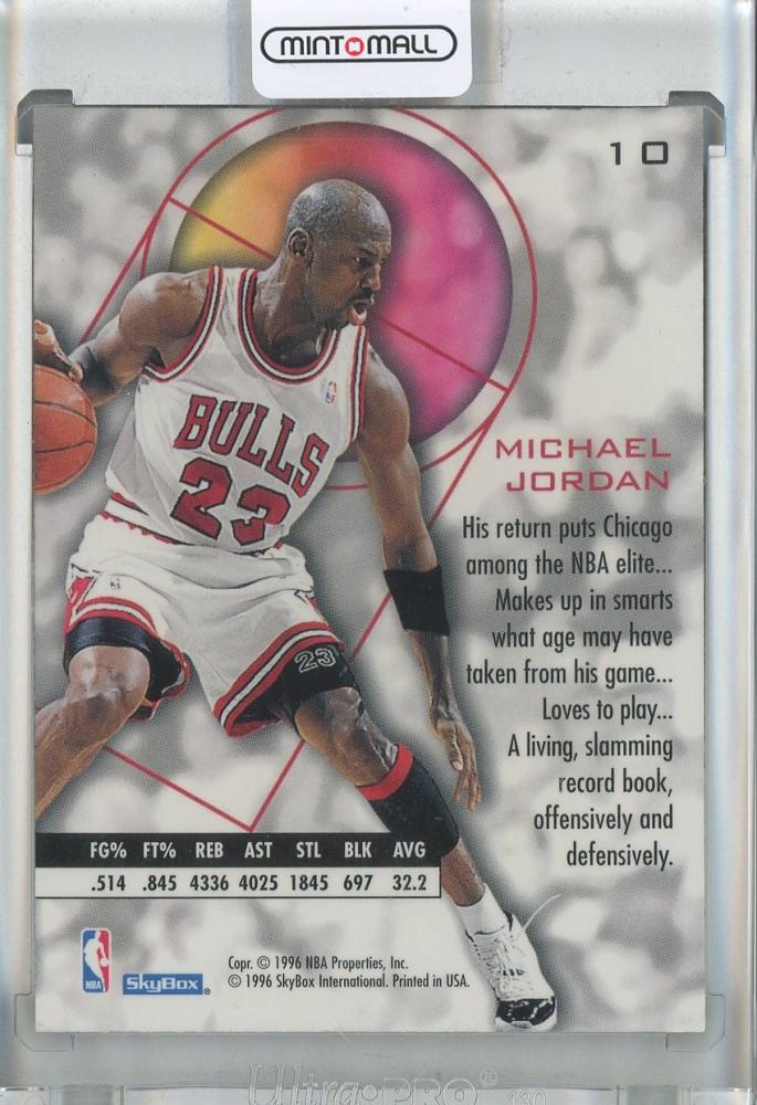 ミントモール / MINT 池袋店 / 1995-96 Fleer E-XL Michael Jordan #10