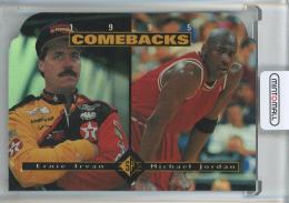 1995 Upper Deck SP  Irvan, Ernie/Michael Jordan #CB1