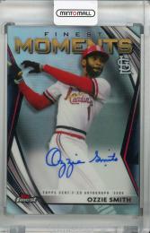2021 Topps Finest St. Louis Cardinals Ozzie Smith Moments Autographs