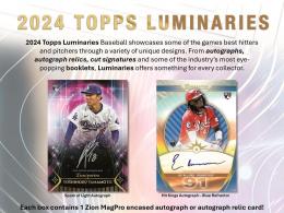 MLB 2024 TOPPS LUMINARIES HOBBY