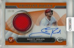 2024 Topps Pristine Scott Rolen Pristine Pieces Autograph Relics Orange Refractors #PPARSR【12/25】