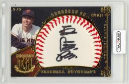 2022 EPOCH SADAHARU OH Legendary Career Super Luxury Baseball Card Collection 王貞治 BASEBALL AUTOGRAPH(BA-03)【5/5】 読売ジャイアンツ