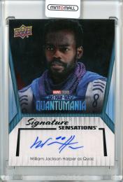 2024 UPPER DECK MARVEL STUDIOS' SERIES 2 -Cinematic William Jackson Harper as Quaz Signature Sensations/Auto/Ant-Man and the Wasp: Quantumania/#SS-WH