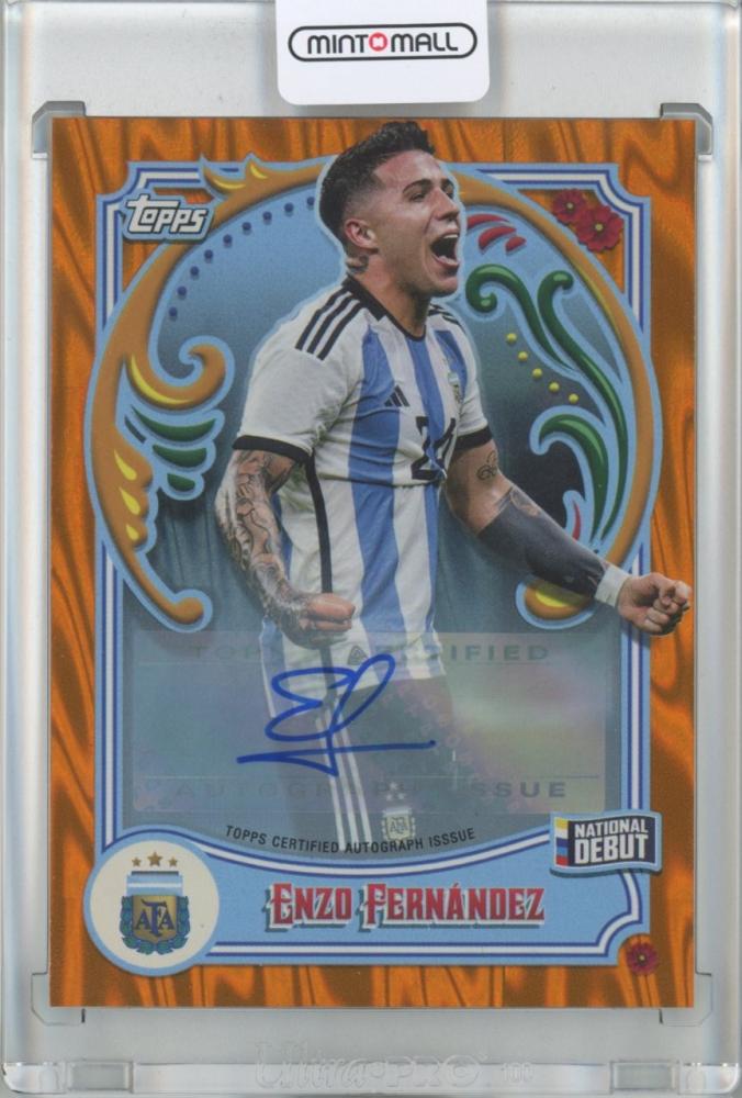 topps ENZO FERNANDEZ エンソフェルナンデスサイン