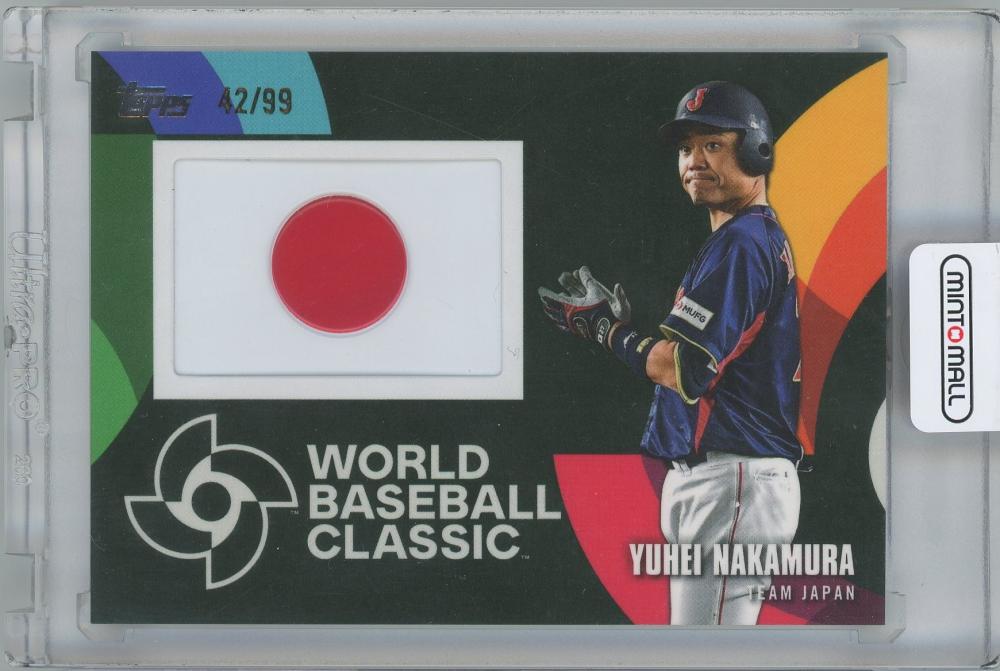 ミントモール / MINT 横浜店 / 2023 TOPPS Japan Edition WBC Japanese National Team  Patch / YUHEI NAKAMURA(Team Japan) 【42/99】