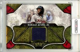 2025 Topps Tier One Ronald Acuna Jr. #T1R-RA Tier One Relic Card【140/149】 Braves