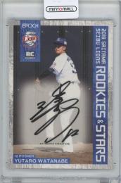 2019 EPOCH  埼玉西武ライオンズSTARS & ROOKIES / 渡邉勇太朗 REGULAR PARALLEL SIGNATURES直筆サインカード 【24/35】