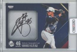 2024 BBM 埼玉西武ライオンズ-LIONS COLLECTION- / 鈴木将平 「NEWYORKER TARTAN/UNIFORM」プレー版直筆サインカード 【22/40】