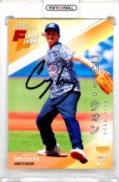 2025 BBM FUSION コリー・ウォン #FP42 始球式カード 直筆サインカード版【14/35】 ギタリスト