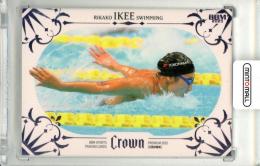 2025 BBM CROWN 池江璃花子 #31 レギュラーカード ライトパープル箔版【45/50】 競泳