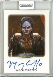 2021 Rittenhouse Women of  Star Trek Art & Images Mary Chieffo Autographs