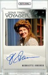 2015 Rittenhouse Star Trek Voyager: Heroes and  Villains Henriette Ivababs as Maggie O`Halloran Autographs