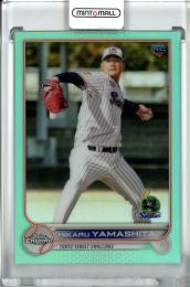 2022 Topps NPB Chrome  東京ヤクルト 山下輝 Base, Aqua Parallel 166/199