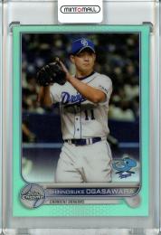2022 Topps NPB Chrome  中日 小笠原慎之介 Base, Aqua Parallel 151/199