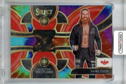 2024 Panini Select WWE Sami Zayn Selective Swatches Tie-Dye Prizms #35【21/25】 Raw